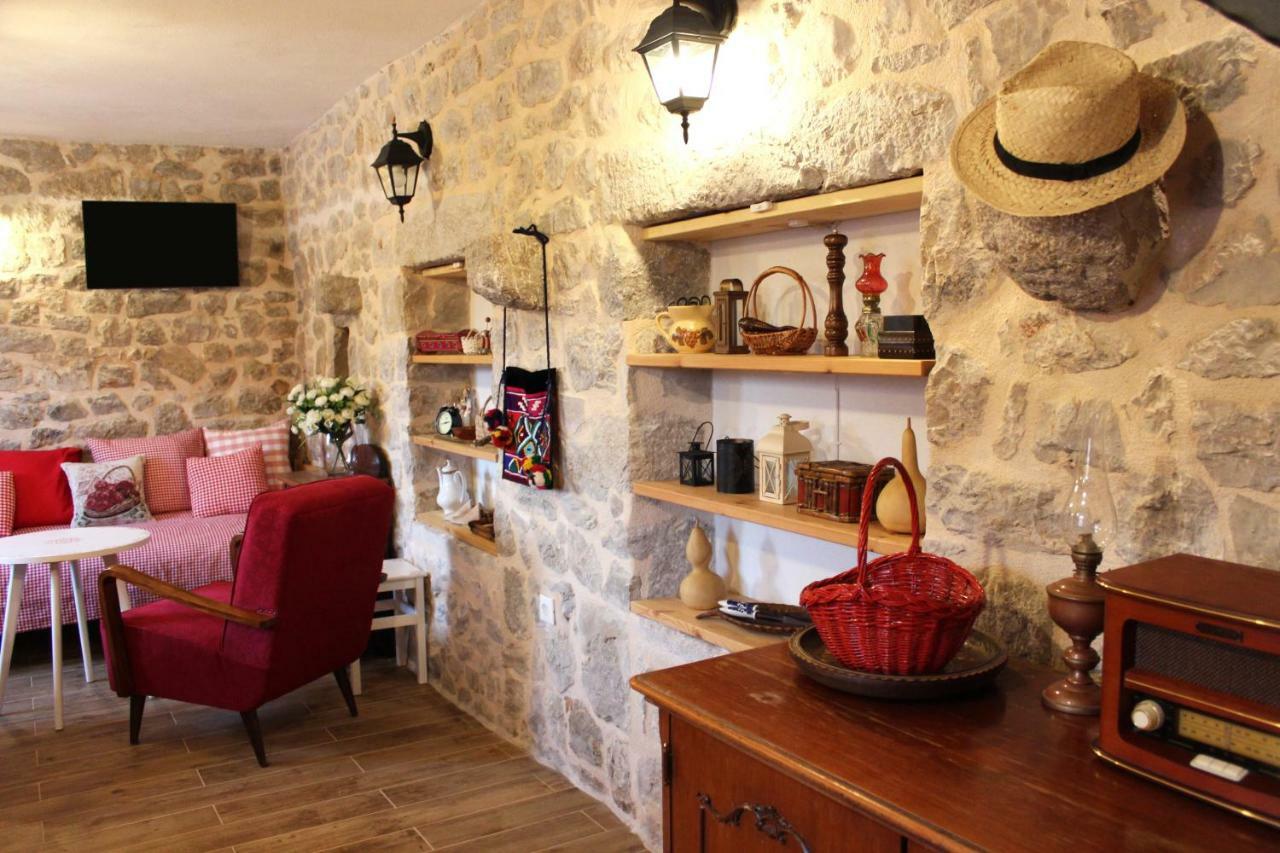Stone cottage Aria Velika Čista Esterno foto
